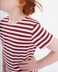 Купить детскую тельняшку - Магазин тельняшек.ру 8-800-700-93-18Футболка-тельняшка детская (краповая полоса) в Магазине тельняшек