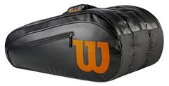 Теннисная сумка Wilson ELITE 15 PK - black/bronze