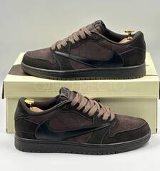 Travis Scott x Nike Air Jordan 1 Low OG Velvet Brown