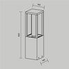 Ландшафтный светильник Maytoni Expo O480FL-L12B3K