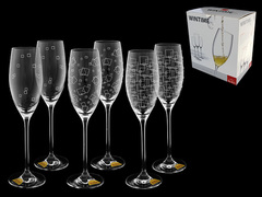 Набор бокалов для шампанского «Wintime», «Гранд микс», фото 4