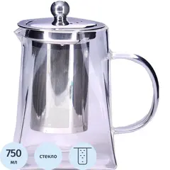 Чайник заварочный 0,75 л стекло MB, 29680