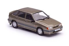 VAZ-2114 Lada Samara brown 1:43 DeAgostini Auto Legends New Era #27