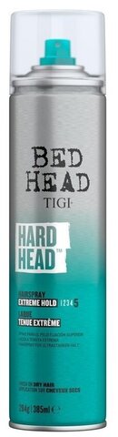 Лак для супер сильной фиксации TIGI Bed Head Hard Head 385 мл