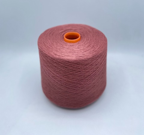 Zegna Baruffa (пр.Италия), art-Safari , 2/28 1400м/100 гр. 59% Лен, 41%Хлопок, цвет-Сухая роза(64/24) ,арт-28703