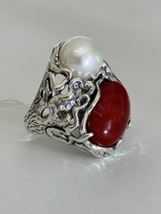 Дорис (кольцо из серебра)