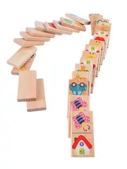 Домино детское в мешочке