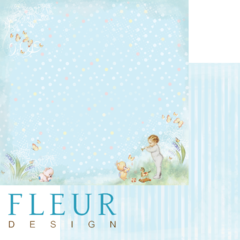 Бумага для скрапбукинга FLEUR-design, двусторонняя 30*30 см, 190 гр.