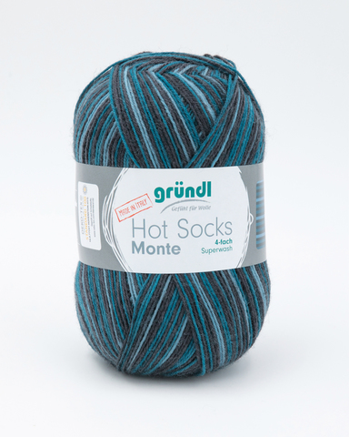 Носочная пряжа Gruendl Hot Socks Monte 06 купить