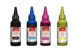 Комплект универсальных чернил EasyPrint I-E100_SETx4 для Epson: черный, голубой, пурпурный, желтый, 4шт.х100мл.