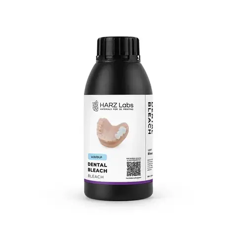 Фотополимер HARZ Labs Dental Bleach, белый (0,5 кг)