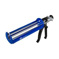 Пистолет для химических анкеров КОБАЛЬТ скелетный стальной корпус, 3-х штоковый поршень, 380-410 мл.