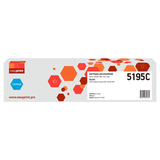 Тонер-картридж EasyPrint LK-5195C для Kyocera TASKalfa 306ci, 307ci, 308c (7000 стр.) голубой, с чипом