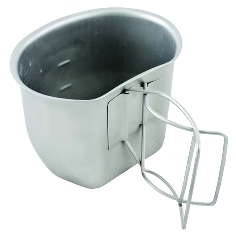 BCB Campingbecher Crusader Cup Canteen silber