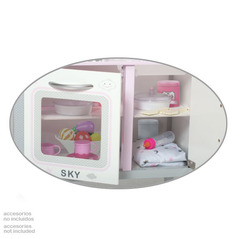 DeCuevas Кухонный центр для куклы с аксессуарами серии 