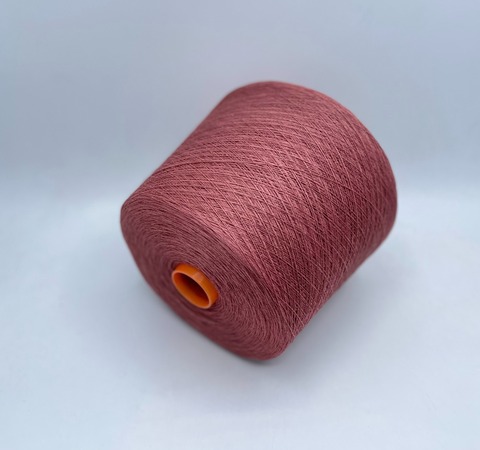 Zegna Baruffa (пр.Италия), art-Safari , 2/28 1400м/100 гр. 59% Лен, 41%Хлопок, цвет-Сухая роза(64/24) ,арт-28703