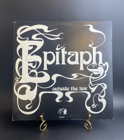 Epitaph ‎– Outside The Law - 1974 LP USA Billingsgate Records. Виниловая плстинка 12 дюймов