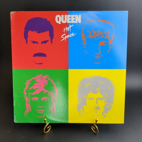 LP Queen – Hot Space. Зарубежный рок. Виниловая пластинка 12 дюймов. Canada 1982 год