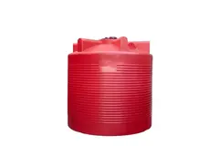 Емкость цилиндрическая транспортная Пластерра PT VLT 5000 л. (5500 л.) вертикальный (2000x2000x2000см;140кг;красный) - арт.560124