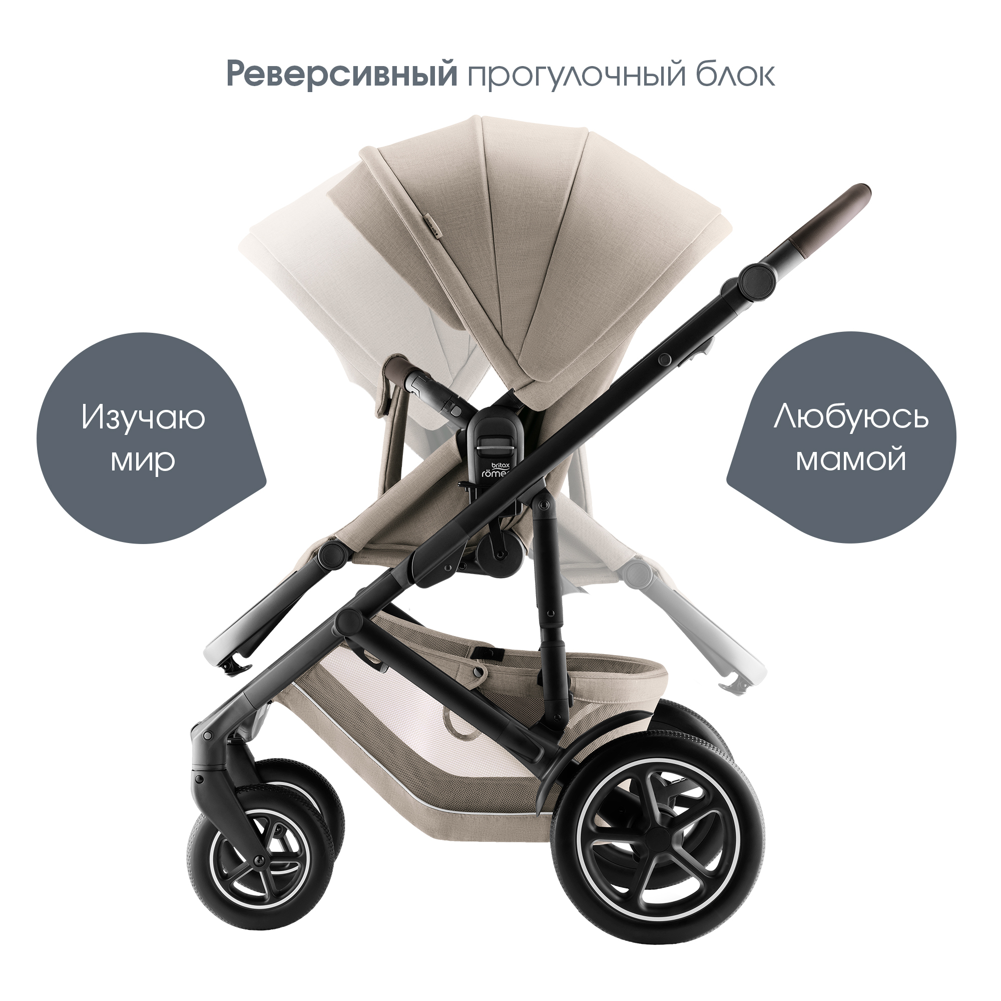 Детская коляска Britax Roemer 2в1 SMILE 5Z, STYLE Teak