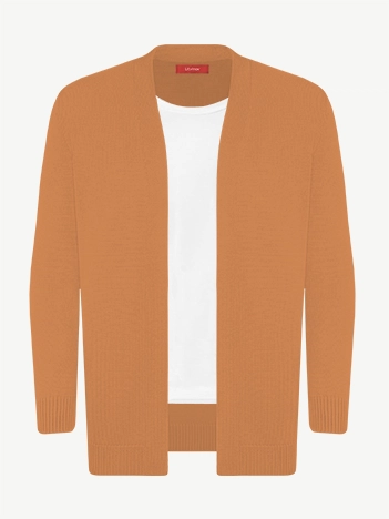 Кардиган с планкой из мягкой шерсти