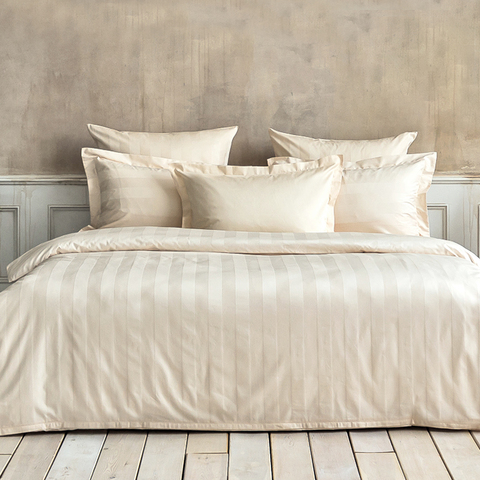 Постельное бельё LaPrima «Urban Classic» (полоса 5х5) мако-сатин (2 сп) - Шампань - купить