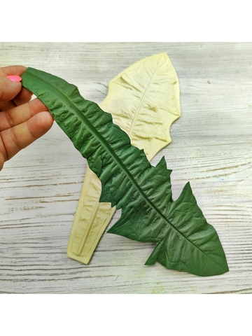 Молд лист одуванчика 30х10,6см