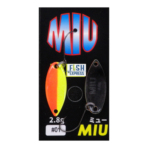 Блесна колеблющаяся на форель MIU LTD 3.5гр #01