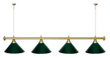 Лампа STARTBILLIARDS 4 пл. (плафоны зеленые,штанга зеленая,фурнитура золото) фото №48