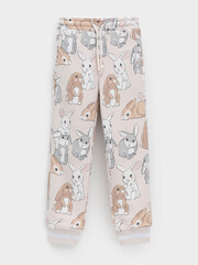 брюки  для девочки  КР 400885/бежевый 0403 Н086 к659