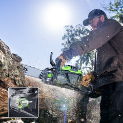 Цепная пила Greenworks OCS600 82V (45 см) 3,6 кВт аккумуляторная, без АКБ и ЗУ