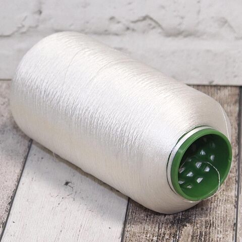 Шелк малберри TRAMA 4500 белый молочный