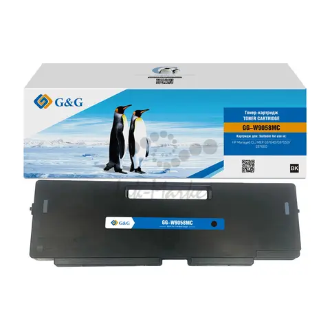 Контейнер G&G отработанного тонера для Managed LJ MFP E87640,E87650,E87660 (71 000 стр.) (замена W9058MC)