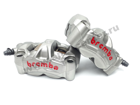 220A88510 К-кт тормозных суппортов Brembo Racing M50, 100мм (литой моноблок 4*30мм)