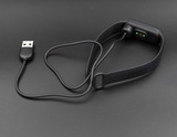 Зарядное устройство для Xiaomi Mi Band 5, 6, 7 / Кабель USB для зарядки (Черный)