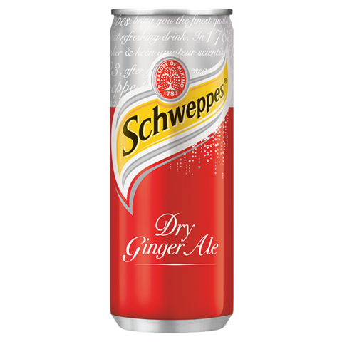 Schweppes Dry Ginger Ale Имбирный Эль 0,33 л