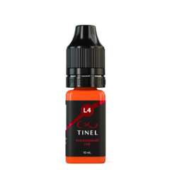 Tinel L4 "Коралловый рай" Пигмент для перманентного макияжа губ, 10 мл