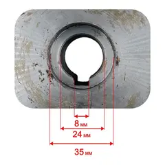 Шкив ведомый DDE VP260-HK (908-788-042)