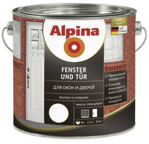 Alpina Fenster und Tur/Альпина Фенстер унд Тюр эмаль для окон и дверей