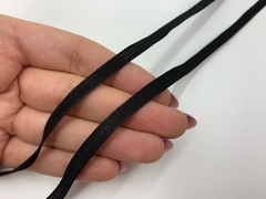 Резинка отделочная черная 6 мм Lauma