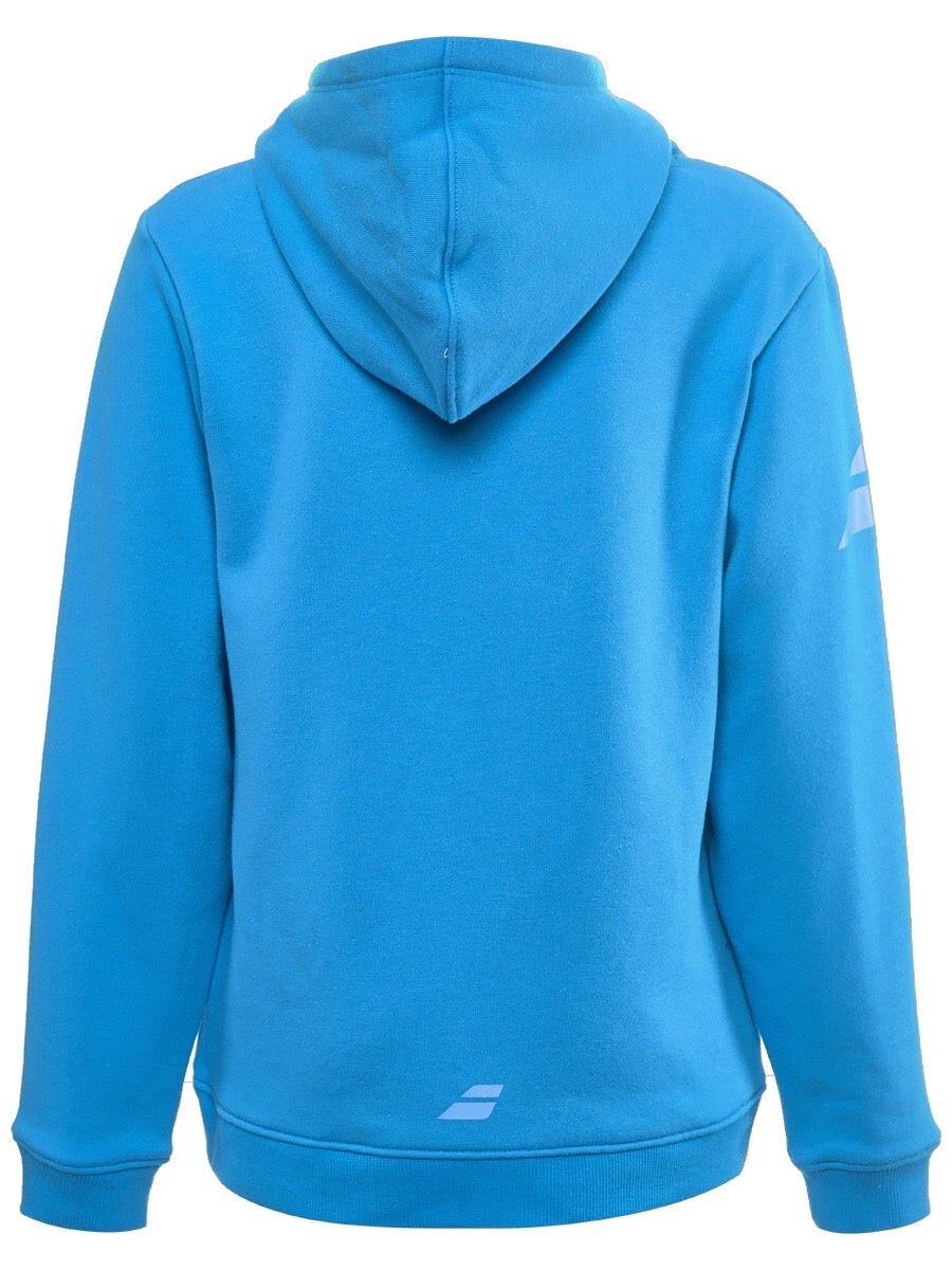 Babolat Exercise Hood Sweat Jr blue aster