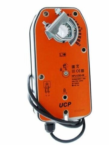 Электропривод UCP XMU-230-15-S2 с моментом вращения 15 Нм