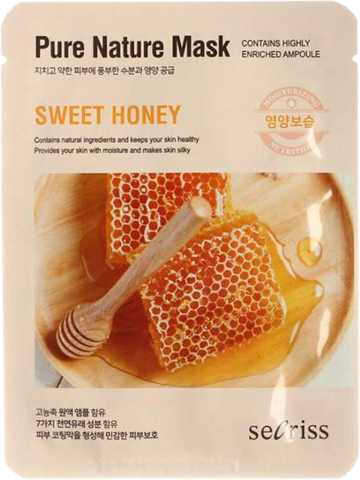 Anskin Маска тканевая Secriss Pure Nature Mask Pack- Sweet honey