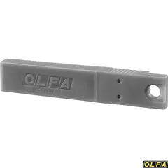 OLFA 18 мм, 5 шт, в пластиковом кейсе + блистер, тефлоновые сегментированые лезвия (OL-LFB-5B)