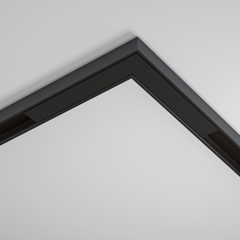 Коннектор угловой накладной Maytoni Basity TRA172CL-11B