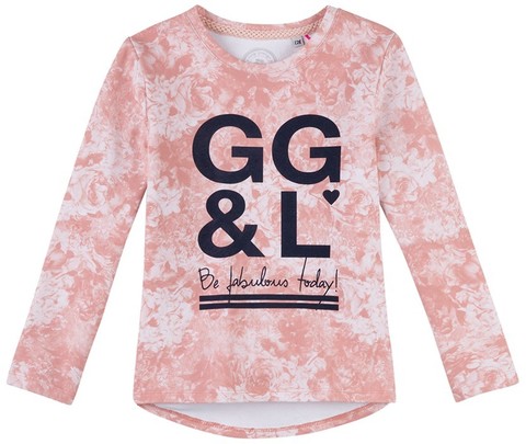 Персиковый свитшот GG&L by Sanetta