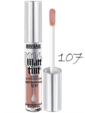 Matt tint waterproof Тени жидкие матовые тон 107 Lux Visage