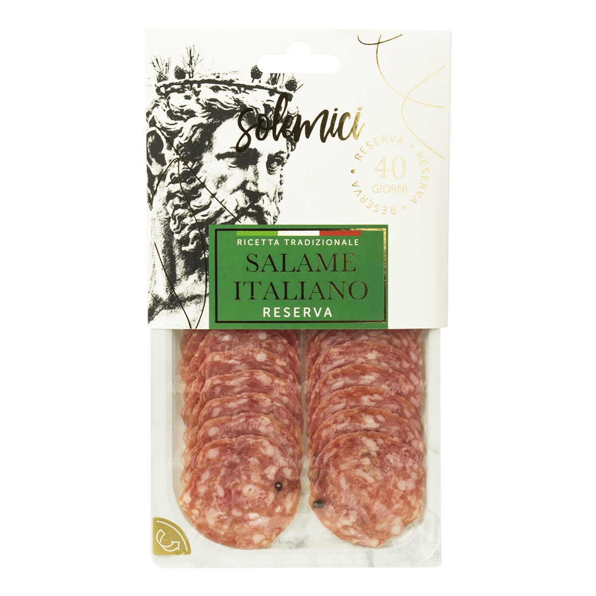 Solemici Колбаса Салями Итальяно сервировочная нарезка/Salame Italiano/,  70г по цене 234 руб.