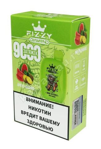 Fizzy Diamond Арбуз Ананас 9000 затяжек