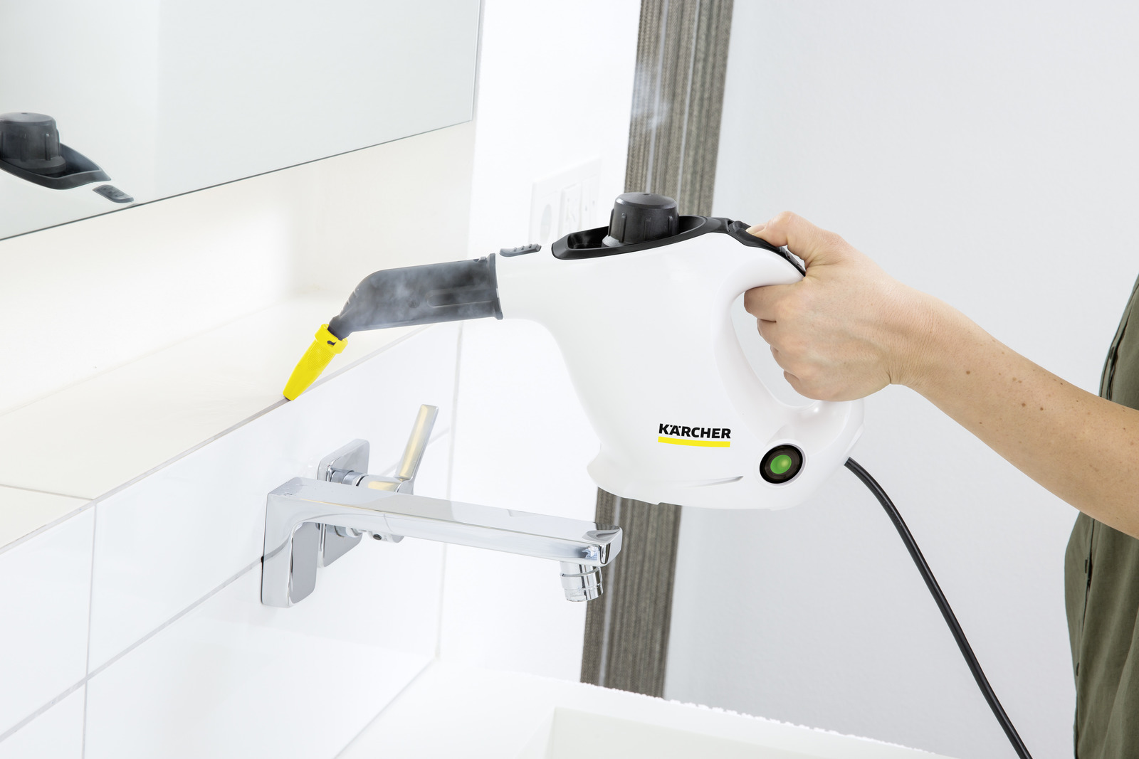 Пароочиститель SC 1 EasyFix 15164010 – купить за 11 790 ₽ |  Интернет-магазин Karcher